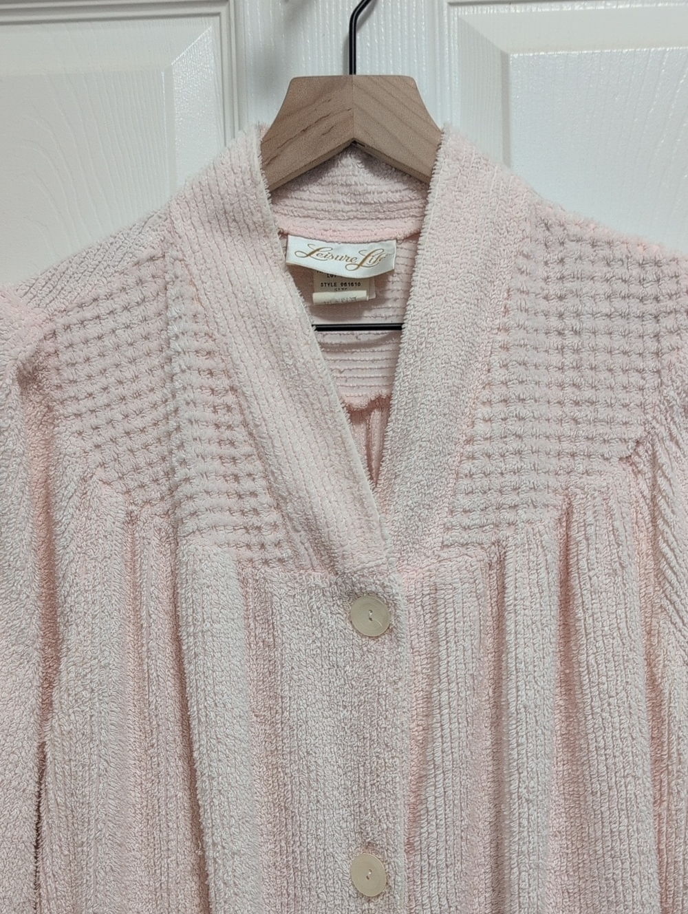 Vintage Chenille Robe/Housecoat - Picture 6 of 6